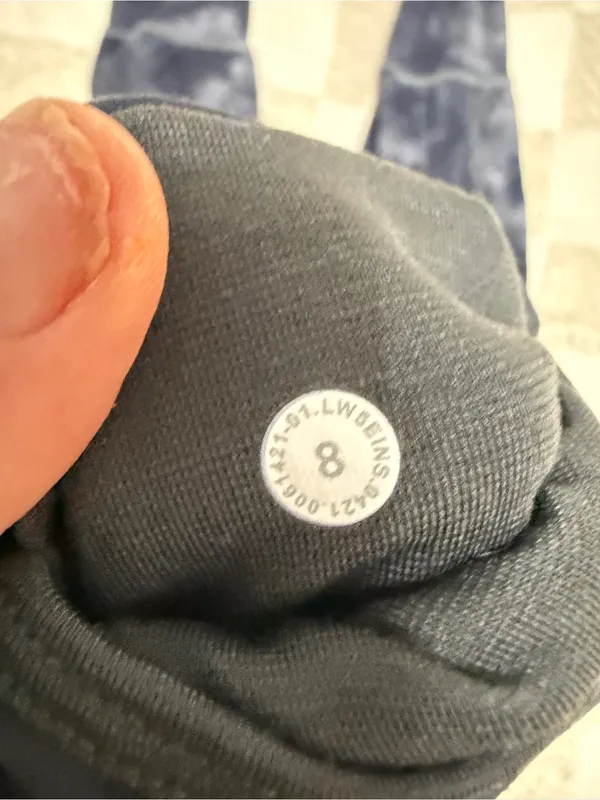 Lululemon Align‎ High-Rise Jogger Diamond Dye Pitch Grey Graphite Grey size 8 - Image 6