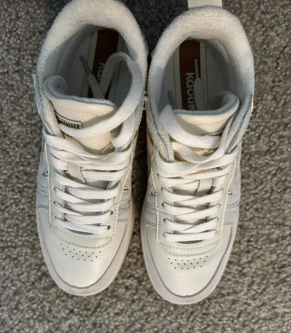 Kaotiko Off white High Top Sneakers - Image 7