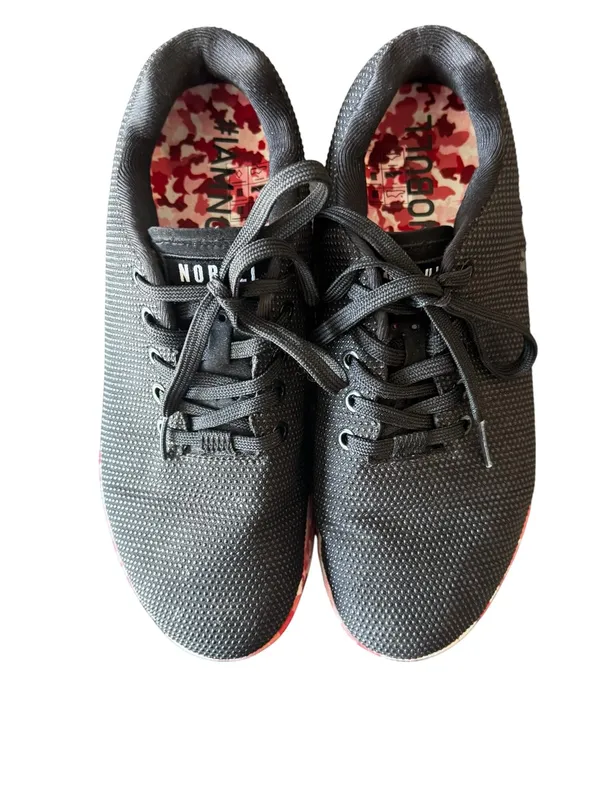 NOBULL- Black Floral Training Shoes Sneakers Women’s 9.5 Men’s 8 - Image 2