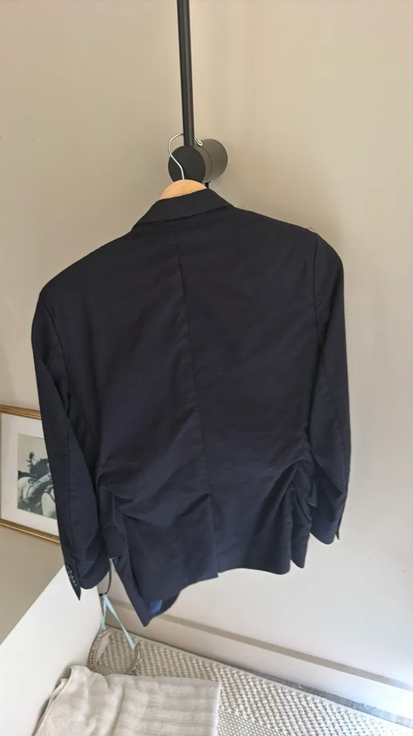 Navy basic blazer - Image 2