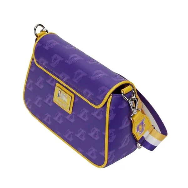 NBA Los Angeles Lakers Logo Crossbody Bag - Image 5