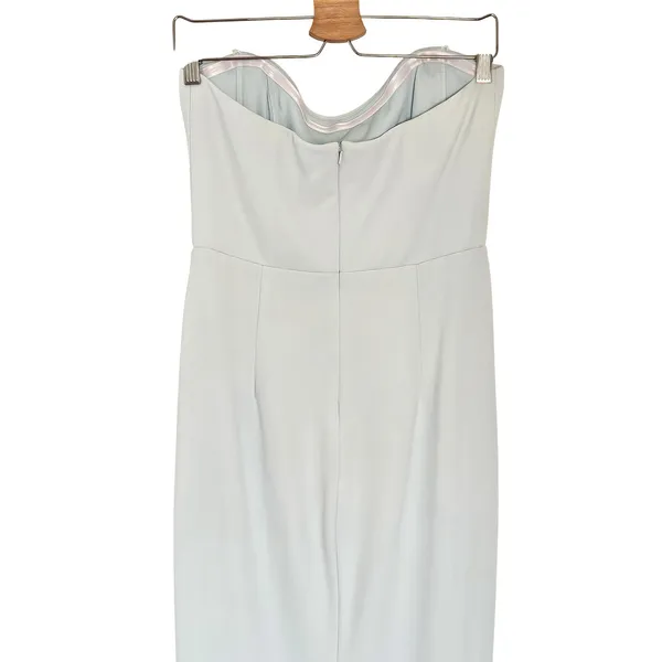Katie May Pamela Gown in Celestial Blue Size Medium Strapless‎ Dress NEW - Image 7