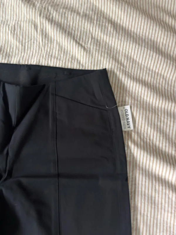 Old Navy Straight Leg Work Pants Black - Image 3