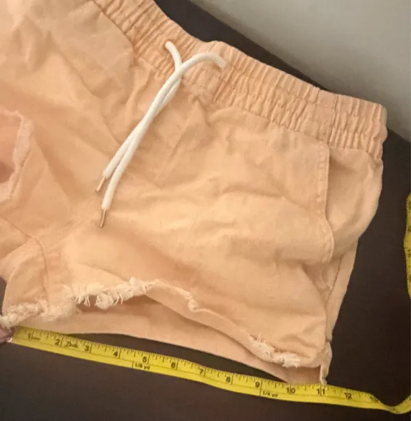 Celebrity Pink Jean Shorts Peach Women’s Medium - Image 6