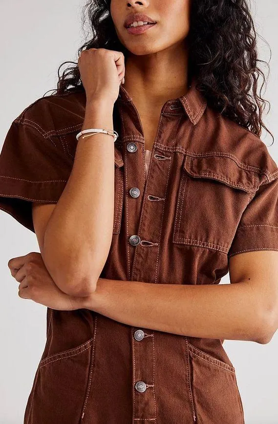 Free People Marci Coverall Jumpsuit - Image 4