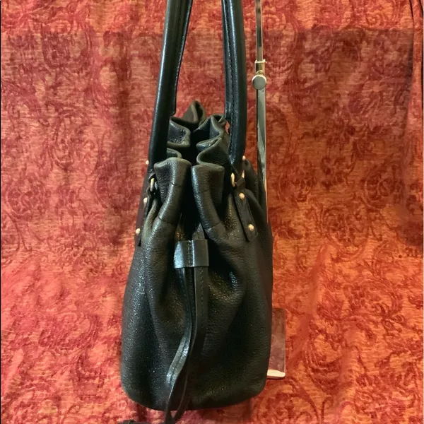 Lovely sparkly black leather Kate Spade handbag - Image 3