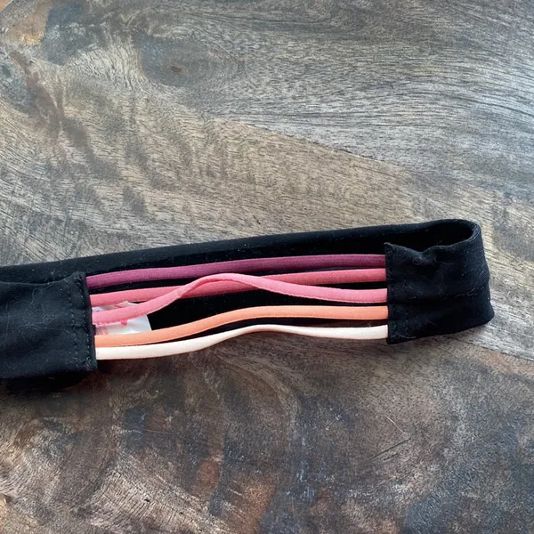 Victoria’s Secret PINK athletic head band stretch multi strand comfort colors - Image 2