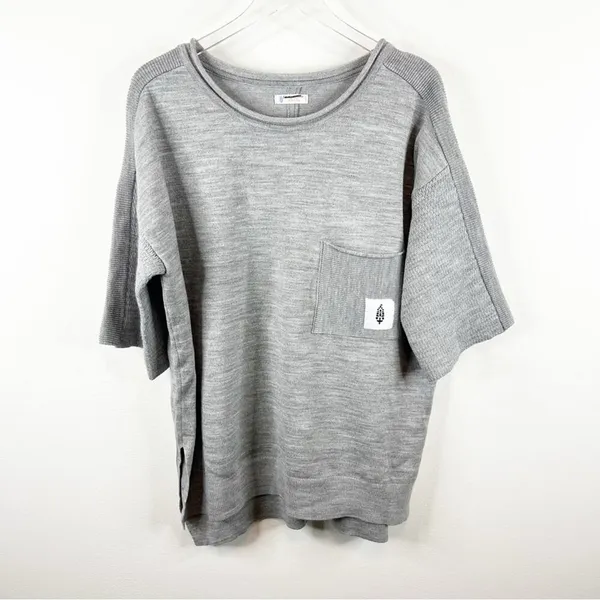 Free People Movement The Recovery Cozy Knit Set Women's XS Gray‎ Luxe Loungewear - Image 3