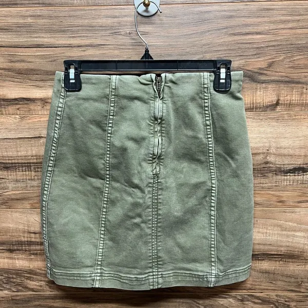 Free people green mini skirt 6‎ - Image 2