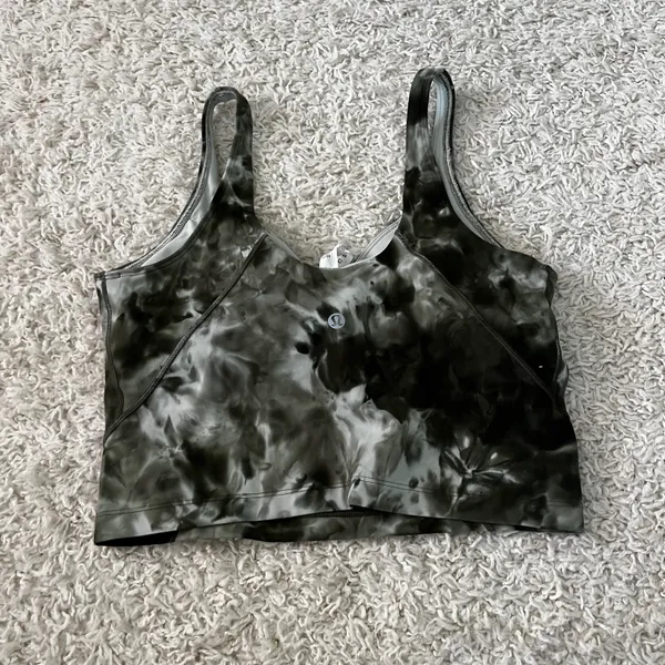 Lululemon Align Tank Diamond Dye Army Green Size 10 - Image 2