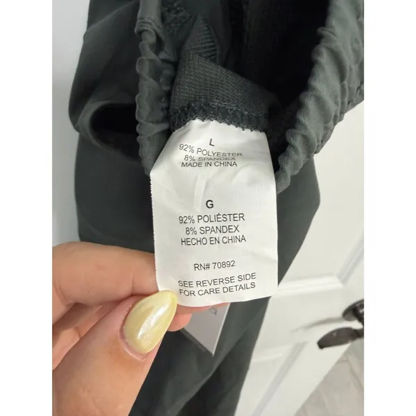 NWT Apana Green Cargo Jogger Pants L - Image 5