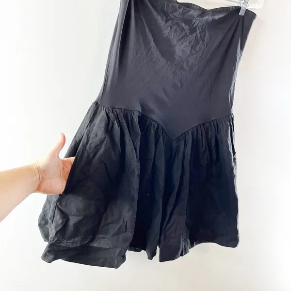 Free People Onda Drop Waist Tube Strapless Fit and Flare Mini Dress Large - Image 6
