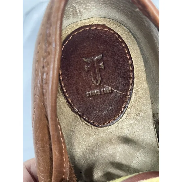 Frye Womens Mindy Low Leather Comfort Sneakers Slip On shoes Sneakers Size 8.5 - Image 6