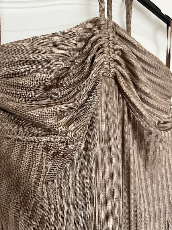 One Mile Dress Brown - Image 3