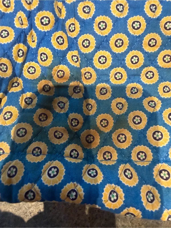 Retired Vera Bradley Riveria Blue Tote - Image 5