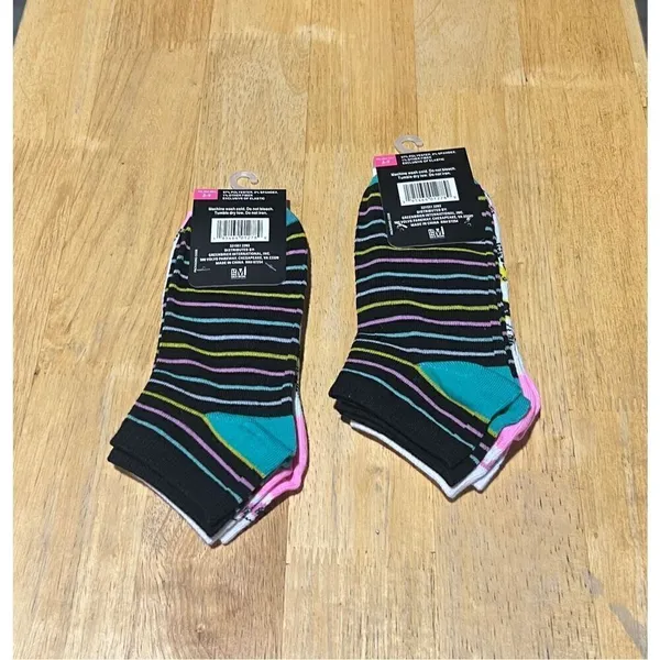 Beverly Hills Polo Club Drinks & Polka Dot Woman’s Fashion Socks NEW Size 5-9 - Image 4