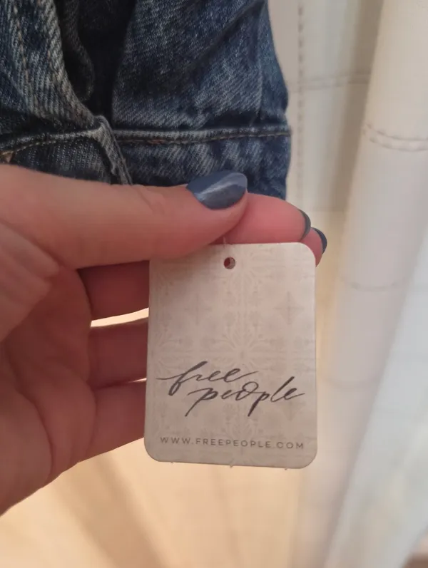 Free People Wee The Free Jade Denim Jacket - Image 9