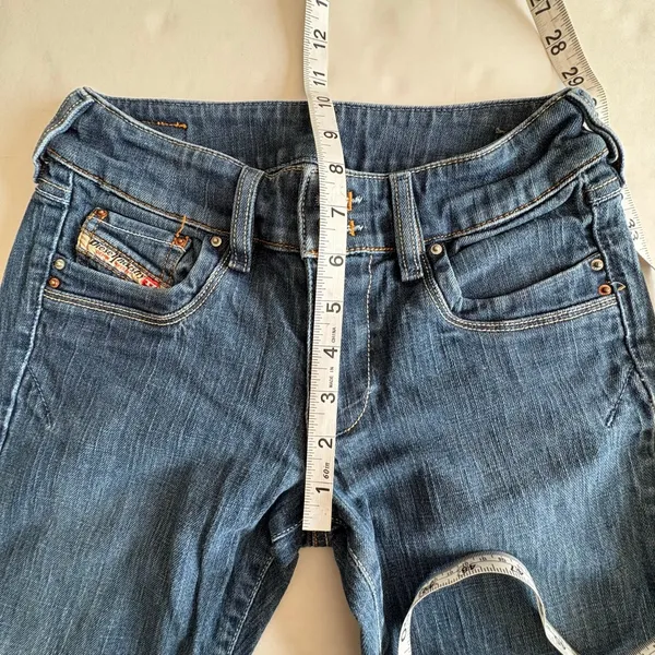 Diesel Jeans Blue Size 25 low rise flare jeans - Image 12