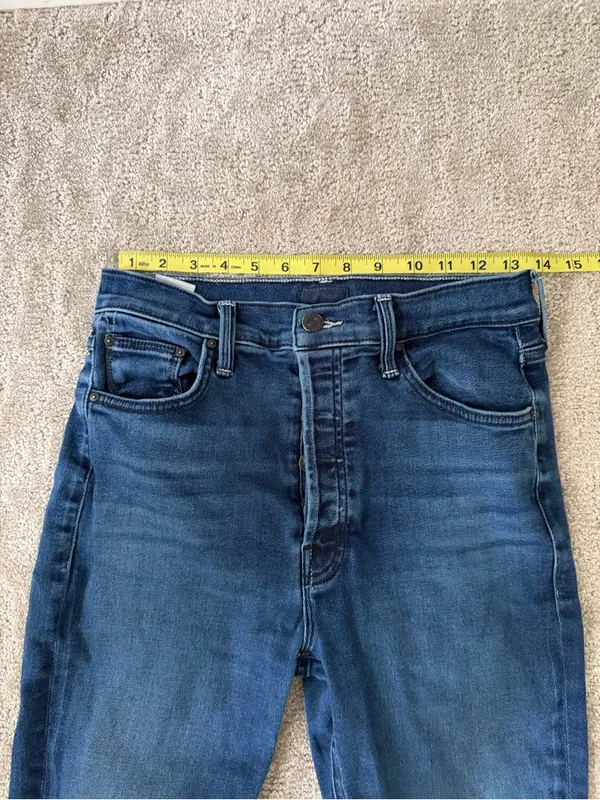 MOTHER the Tripper Ankle in Homecoming High Size 28 Medium Wash Denim Jean - Image 14
