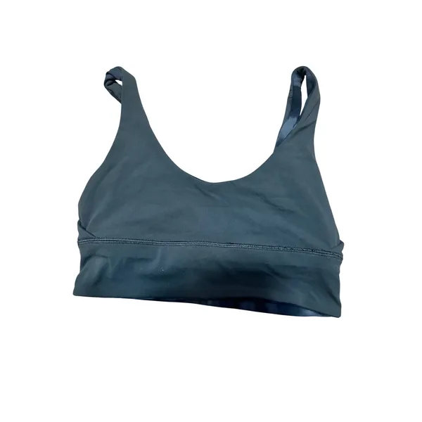 Lululemon Align Reversible Bra Light Support A/B Cup Black Diamond Dye Size 6 - Image 4
