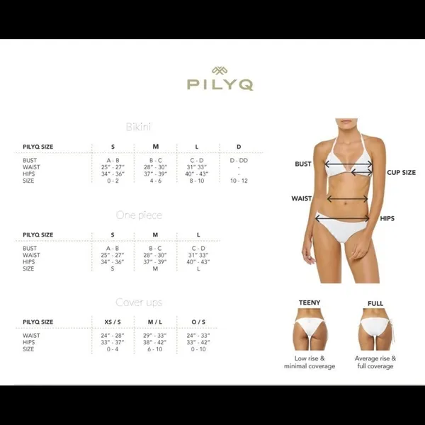 PILYQ Modeea bikini with reversible top. S-top/M-bottom. NWT - Image 13