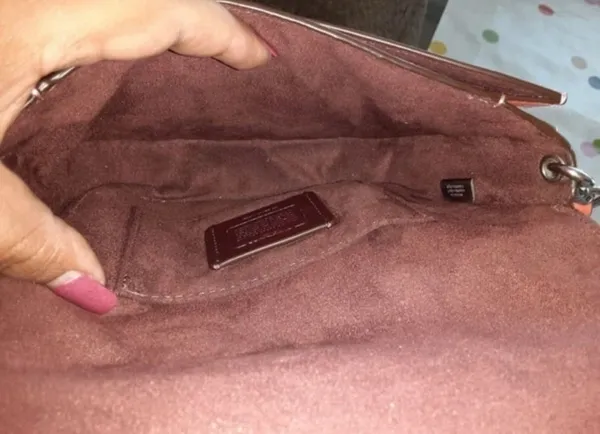 Coach NY Leather Ellen Crossbody Purse - Image 7