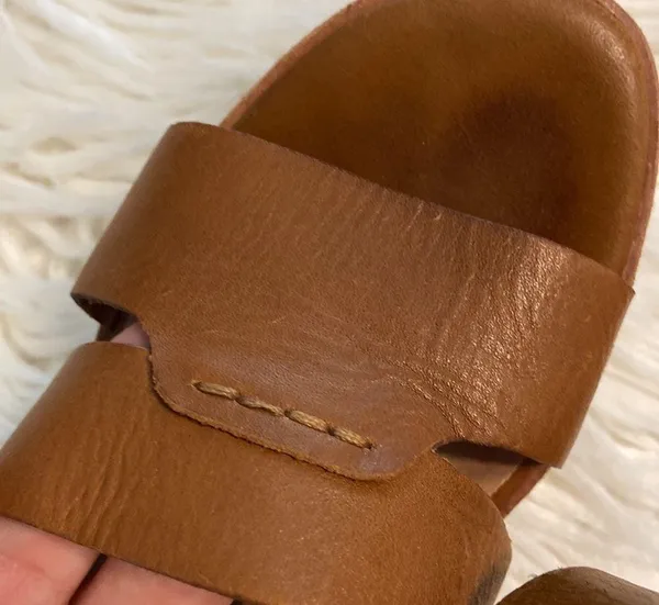 Madewell Sandals Size 7.5 Leather Upper Lining And Sole See All Photos - Image 11
