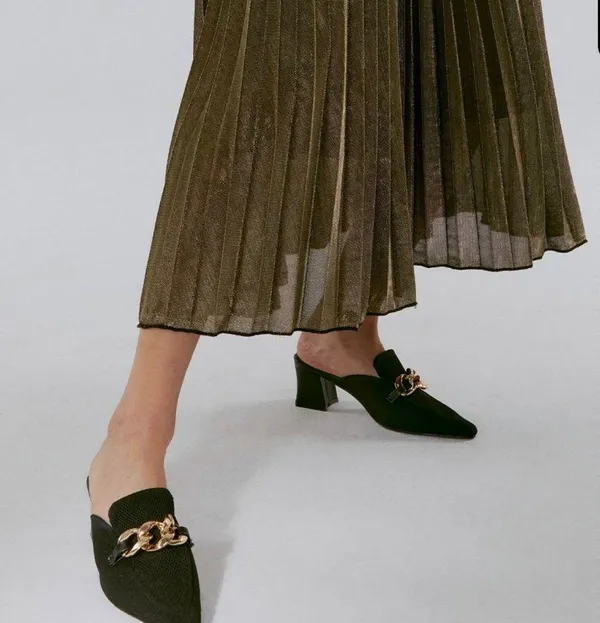 Newbella Pointed Toe Heel Sandal - Image 2