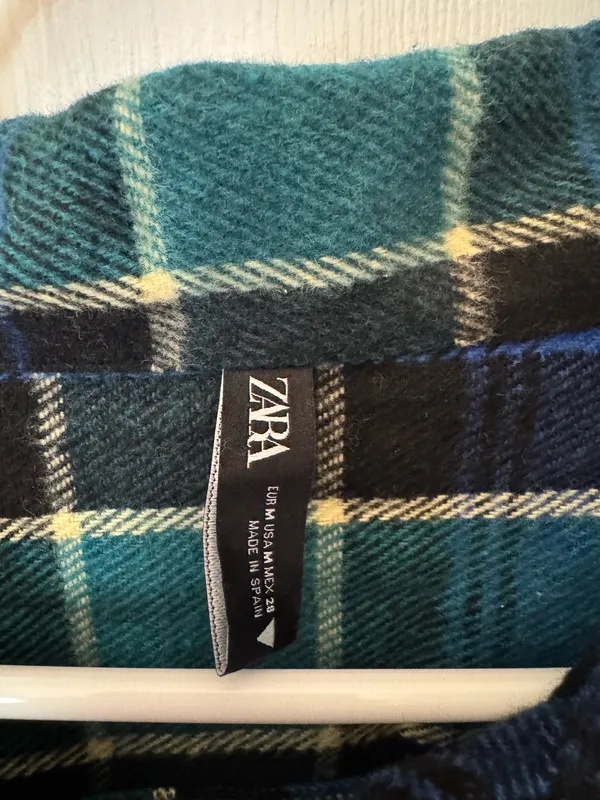 ZARA Plaid Flannel - Image 2