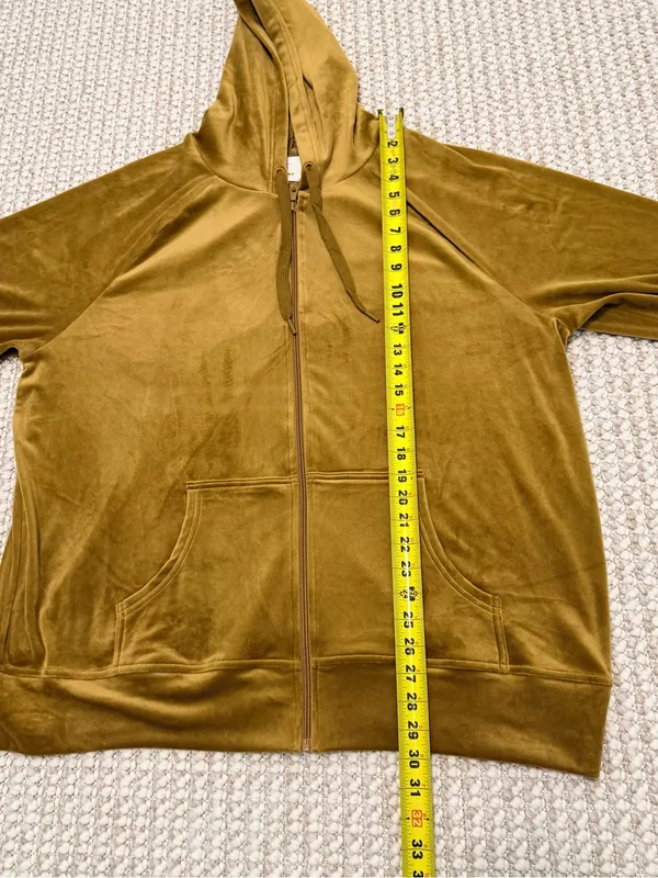 OFFLINE by Aerie Velour Full-Zip Hoodie jacket XL - Image 6