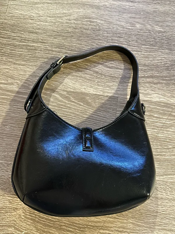 Black Studded Purse ZARA - Image 2