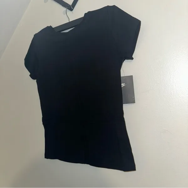 WOMENS NIKE NSW AIRXOTIC BOXY TEE multi color animal print logo size medium NEW - Image 5