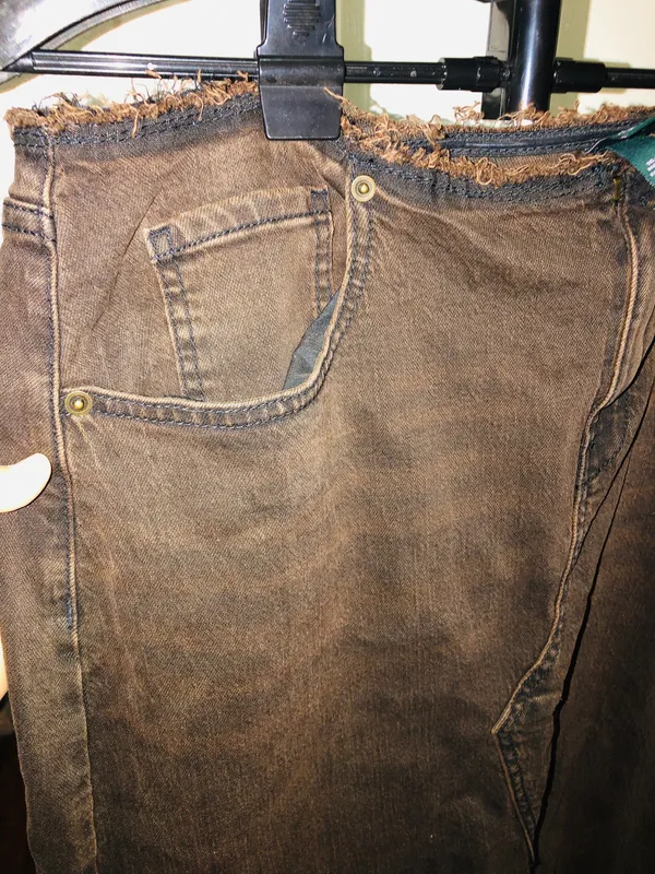Jean skirt Brown Size 16 - Image 4