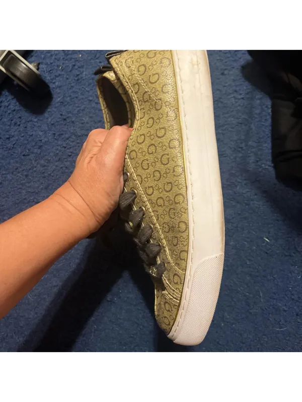 Guess Kirkwel Brown Signature Logo Sneakers Shoes Size 9 - Image 3