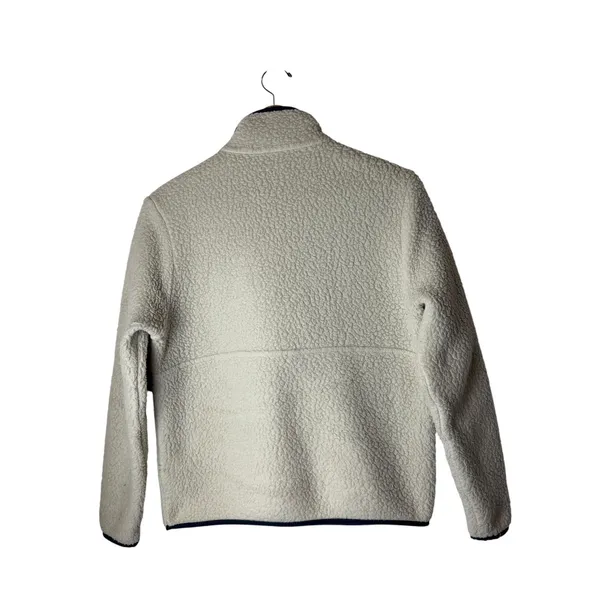 Patagonia Retro Pile Marsupial Pullover Women Small Ivory Fleece Gorpcore - Image 3