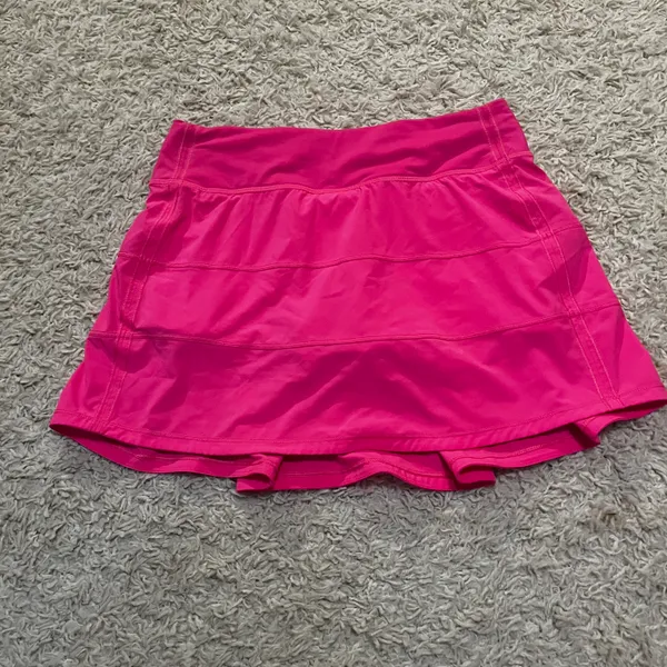 Lululemon Dark Prism Pink Pace Rival Skirt Size 4 Tall - Image 2