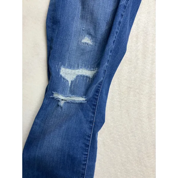 Madewell Cali Demi Boot Jeans Womens‎ Size 23 High Rise Button Fly Distressed - Image 9