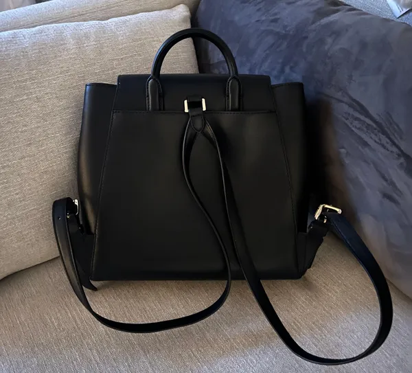 Michael Kors Leather Backpack Purse - Image 2