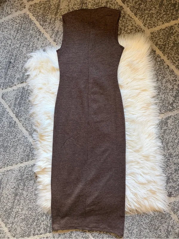 ZARA twofer vest midi dress - Image 9