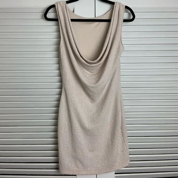 Lovely Day MD White sparkle cocktail mini dress - Image 3