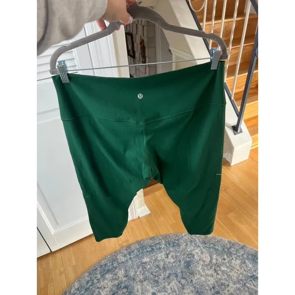 Lululemon Align Pant 24" High Rise NULU Size‎ 16 green - Image 3