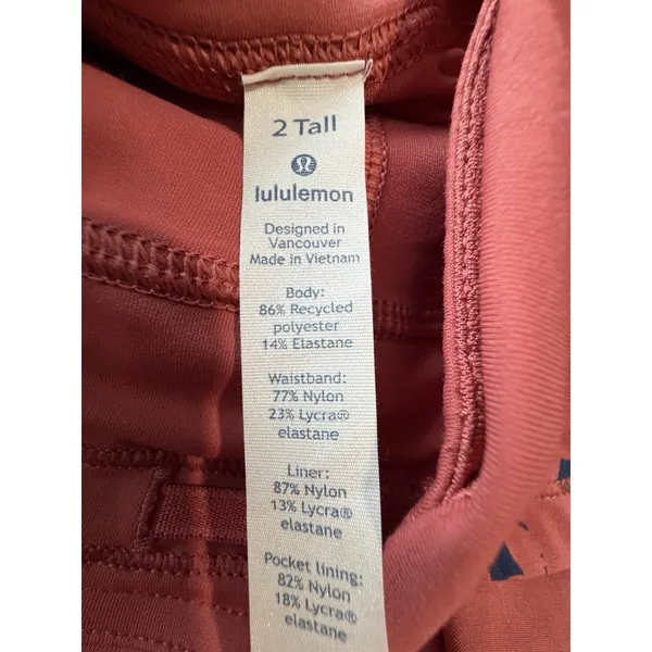 Lululemon Skirt 2 Tall Court Rival High Rise Croma Clash Mineral Blue #GGG7-1 - Image 2
