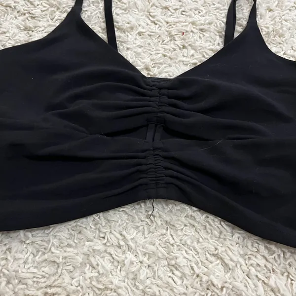 Athleta Cinch Long Line Bra Size Medium - Image 3