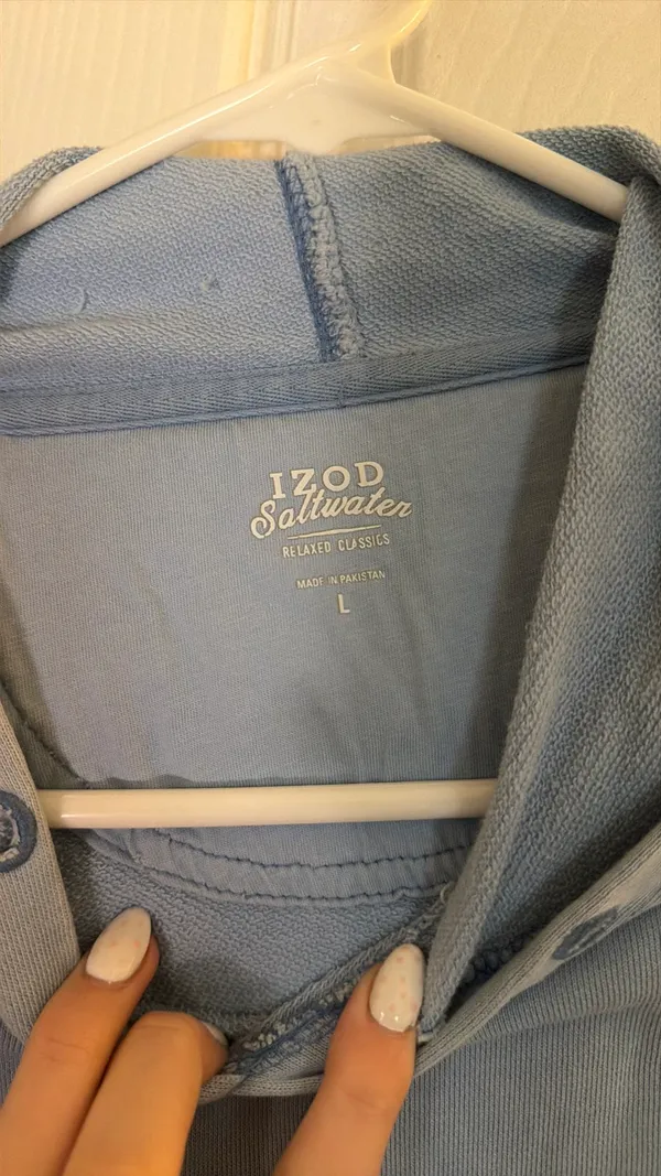 Blue hoodie - Image 3