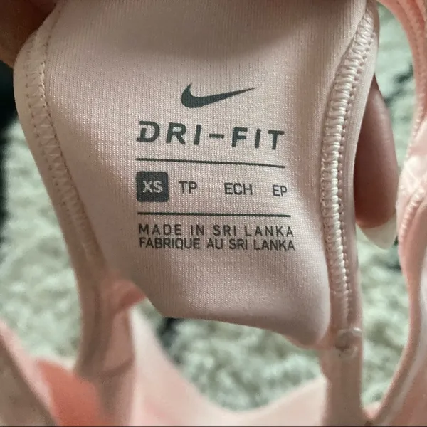 Nike pink sports bra - Image 3
