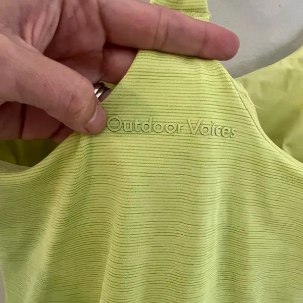 OUTDOOR VOICES- The Exercise Dress Heathered Yellow Size XS - Image 5