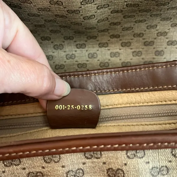 Gucci Monogram Crossbody - Image 8