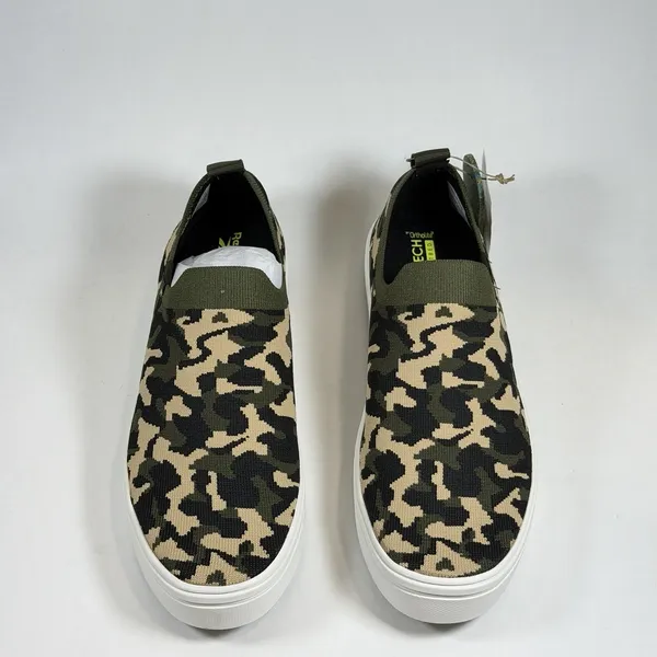Reebok Size-9.5 Womens Onlux Slip On‎ Camo Tennis Sneakers GZ3102 - Image 6