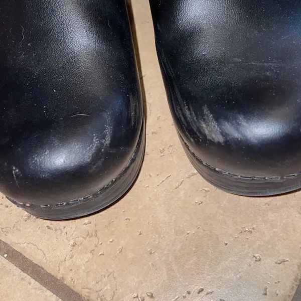 Dansko Matte Black Cabrio Clogs - Image 3