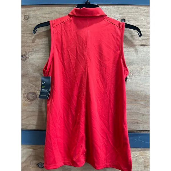 Nike Women's Red Polo-shirts - Image 2